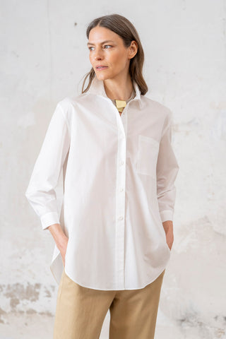 TOP POPELIN ABERTURAS BLANCO