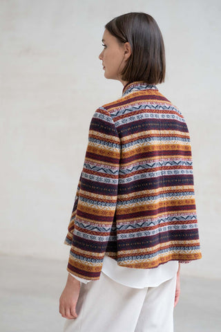CAZADORA URBINO ÉTNICA COLORES