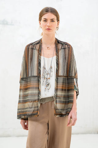 CHAQUETA MANGUITO LUREX