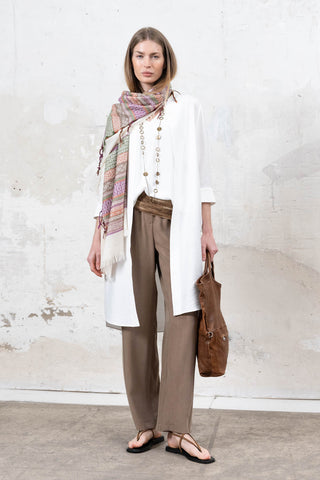 Sandália marrom Claudine