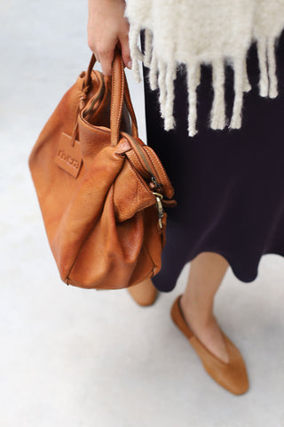 Bolsa de camelo caramelo