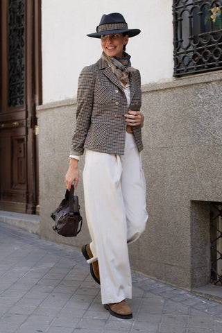 Sombrero Verona gris | Rivera x Alexia Álvarez de Toledo