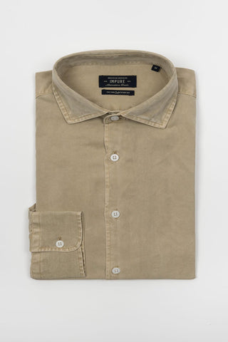 Camisa beige oscuro Impure