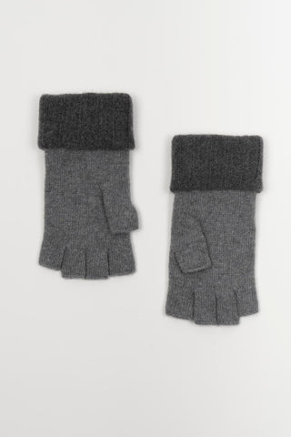 Guantes mitón Santacana Anguiano gris