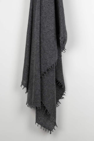 Fular Vairela gris oscuro de cachemira