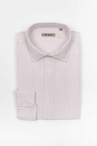 Camisa Guy rosa empolvado