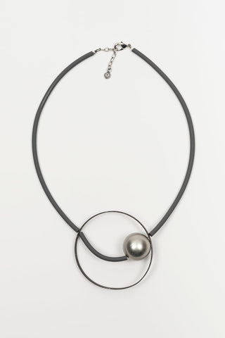 Collar Ourela antracita FL Private Collection
