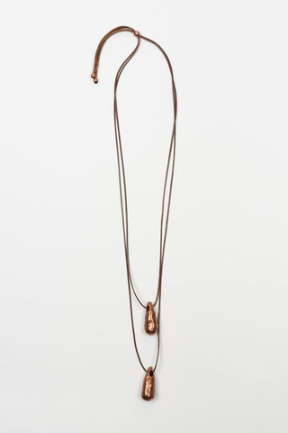 Collar Luneria Latón