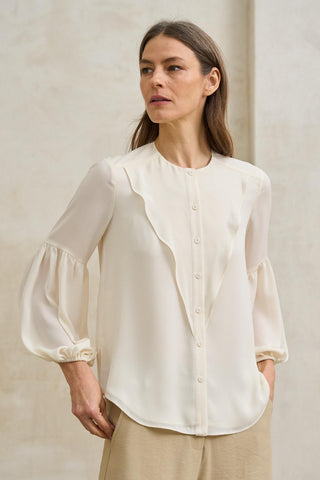 Blusa Mireya, branco-creme