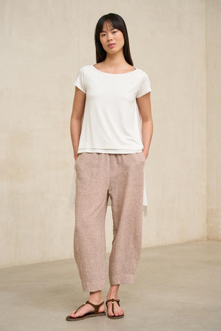T-shirt branca Arnel