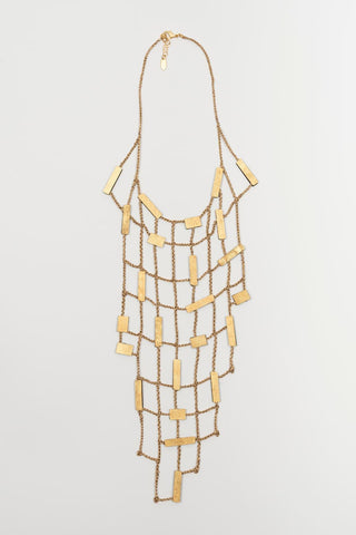 Collar Brandela dorado FL Private Collection