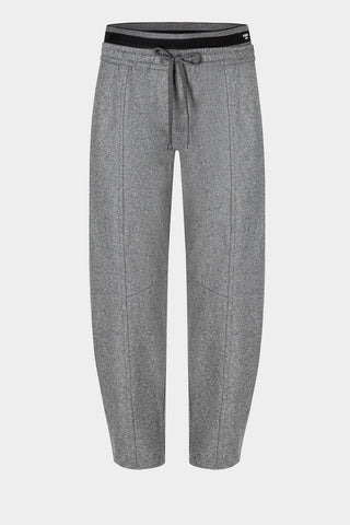 Calça jogger cinzenta Cambio