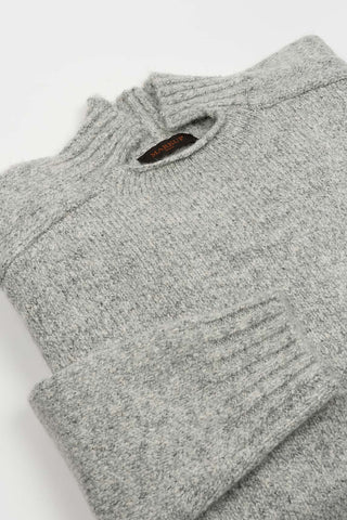 JERSEY MARKUP GRIS CUELLO CORTADO