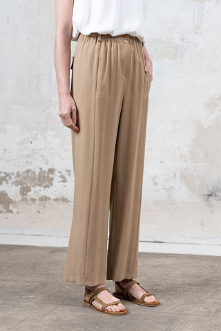 PANTALON ELISA GOMA DELANTERO BEIGE