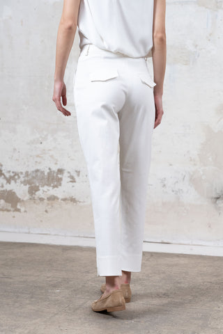 PANTALON ABERTURA BAJO BLANCO