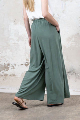 PANTALON GOMA VERDE