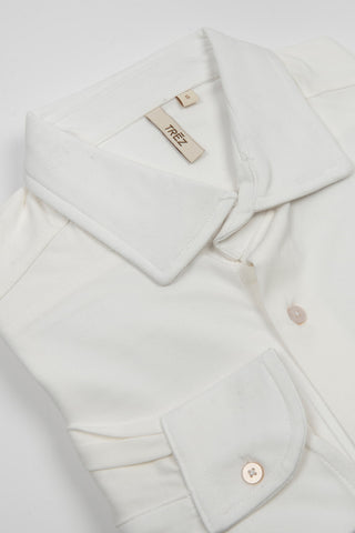 CAMISA TREZ BLANCA FLUIDA