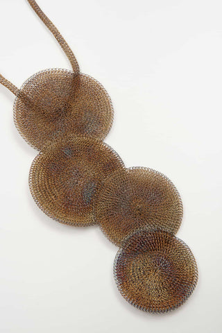 COLLAR MALLA TORNASOLADO