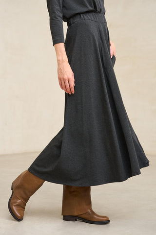 Falda Maela gris marengo