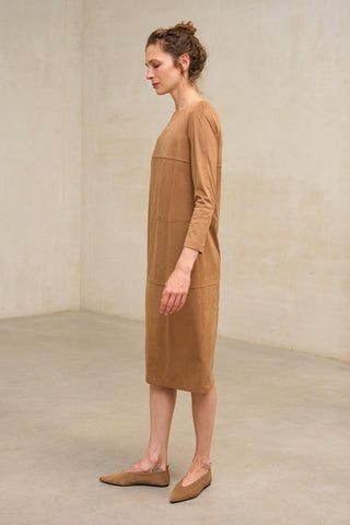 Vestido Aldemir camel