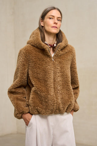 Casaco Bresana camel