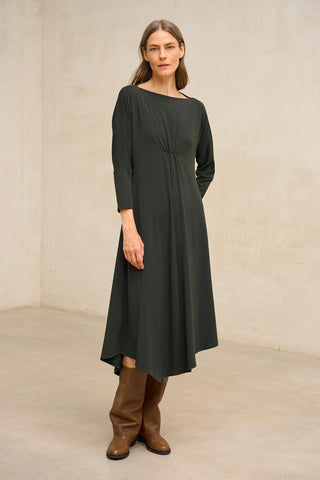 Vestido Quelmira caqui