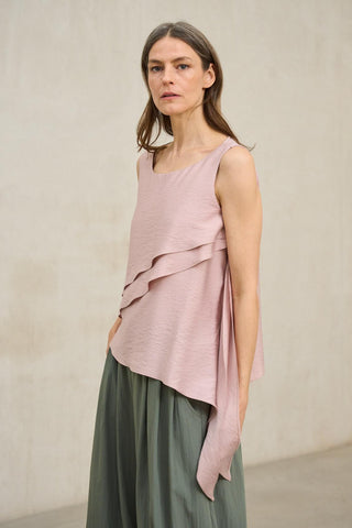 Blusa Alma, rosa antigo