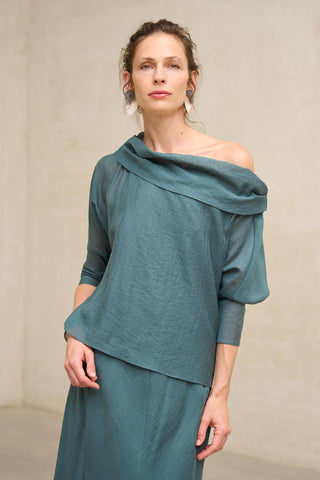 Blusa Lisa agua