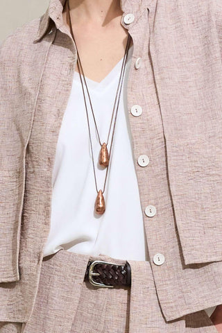 Colar de latão Luneria