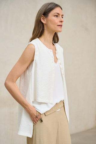 Chaleco Freja blanco