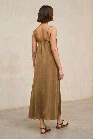 Vestido de camel Odine