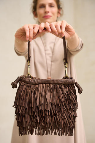 Bolso Saroa con flecos