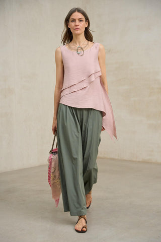 Pantalón Aira verde oscuro