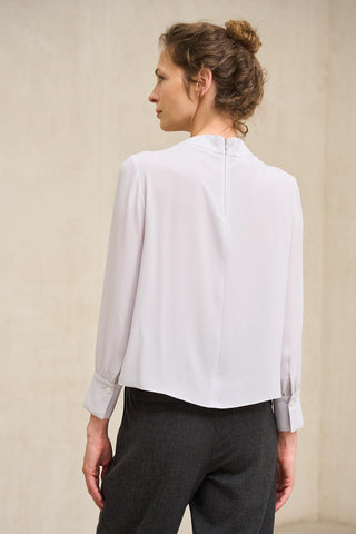 Blusa Fabia cinzento claro