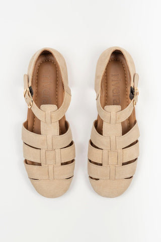 Sandalia Alhena beige