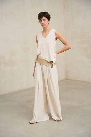 Top de punto Virel crudo