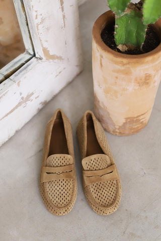 Mocassim Tabi camel