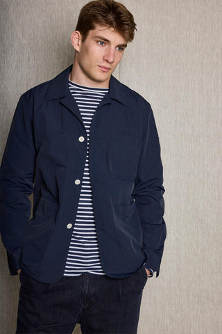 Camisa azul marino Koike