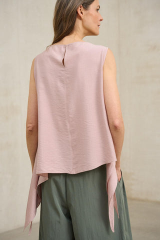 Blusa Alma, rosa antigo