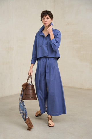 Camisa Brisa azul marino