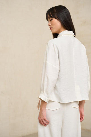 Chaqueta Lise blanco roto