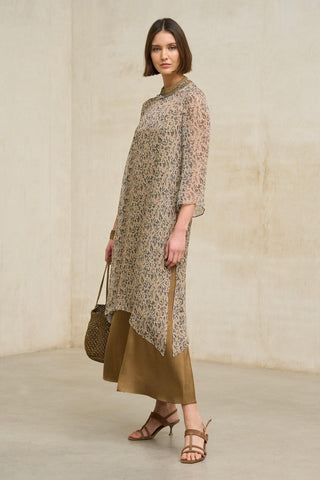 Vestido de camelo Odine