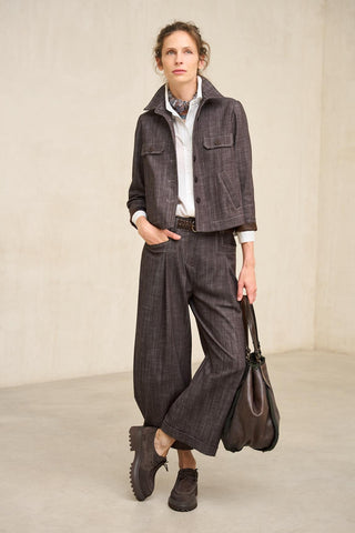 Pantalón Baru denim marrón