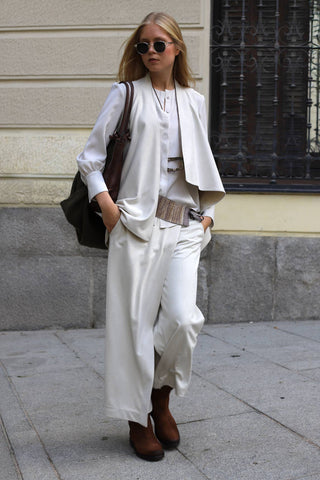 Chaleco Varenna crudo