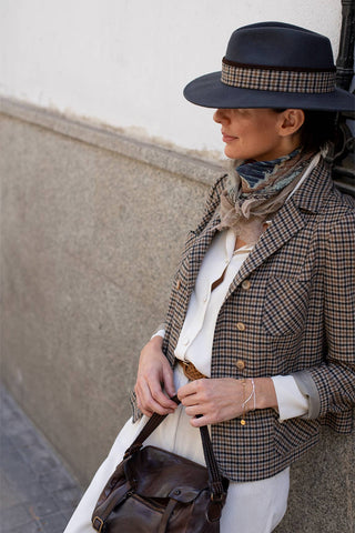 Sombrero Verona gris | Rivera x Alexia Álvarez de Toledo